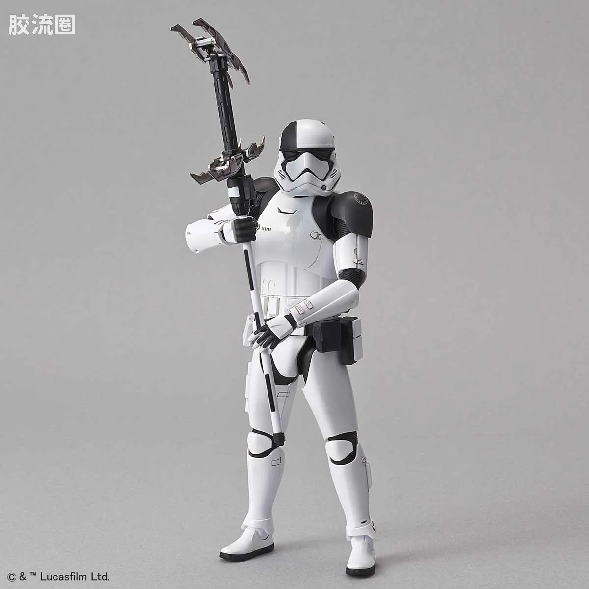 万代 星球大战系列拼装模型 人物系列 1/12 第一秩序行刑队 - 图片